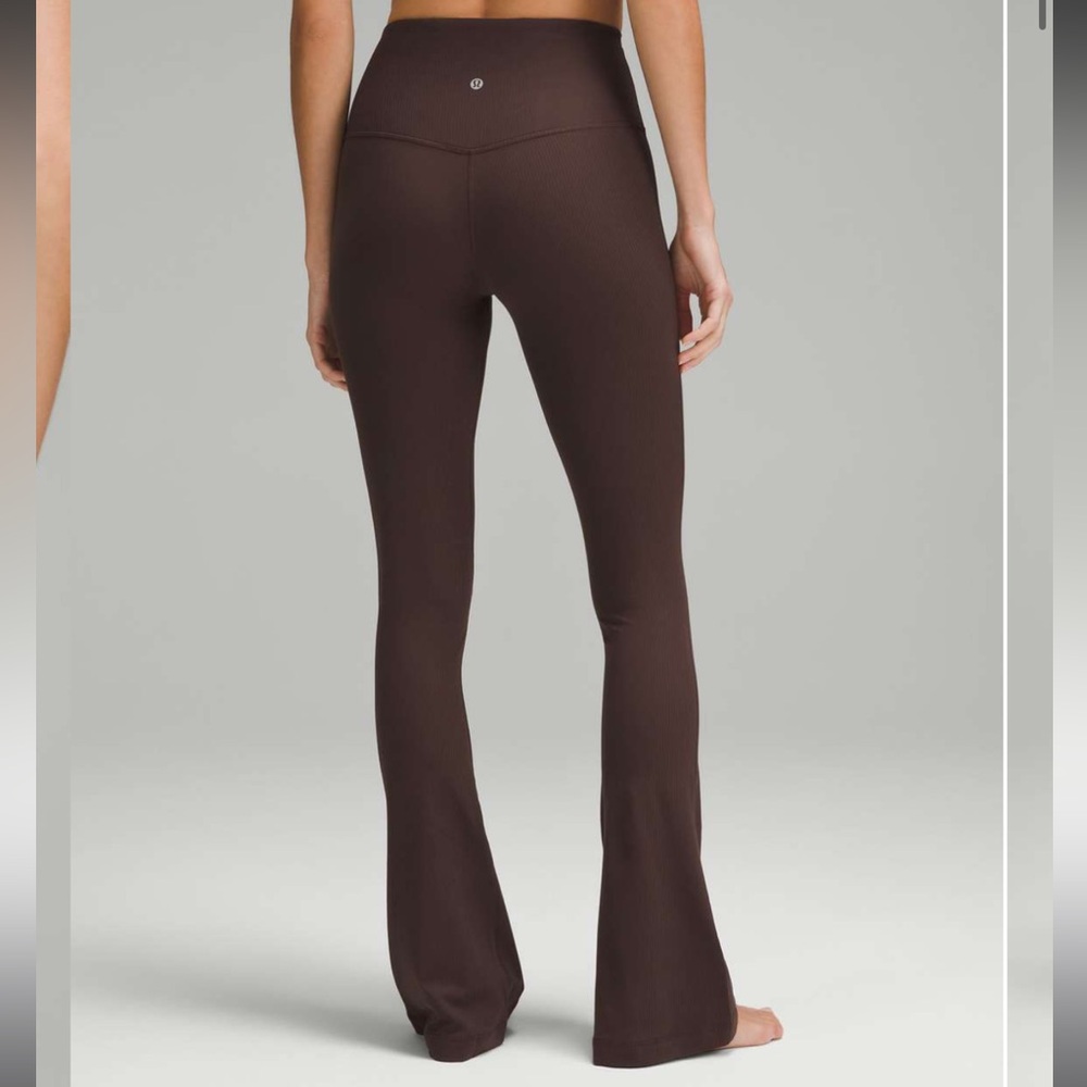 Lululemon Align Ribbed Mini-Flared Leggings Extra-Short